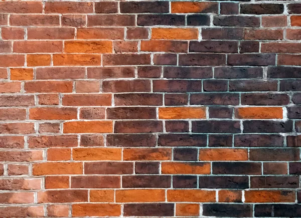 Textuur Van Oude Rode Bakstenen Muur Mooie Achtergrond Voor Ontwerp — Stockfoto