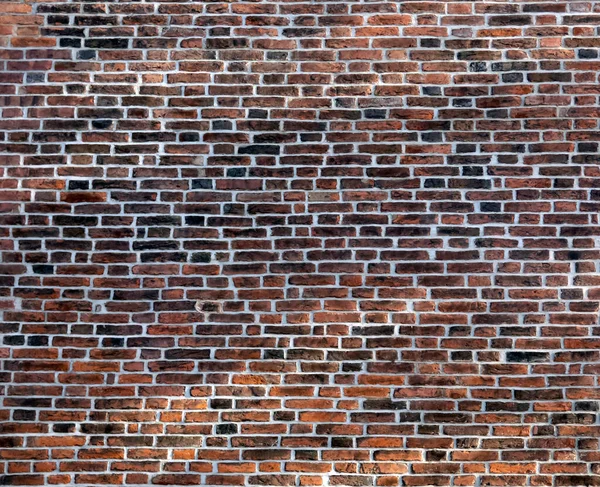 Texture Old Red Brick Wall Nice Background Your Design — Stock Photo, Image