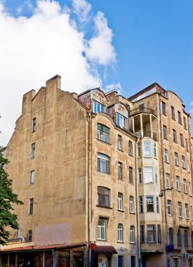 Eski tuğla yaşam ev