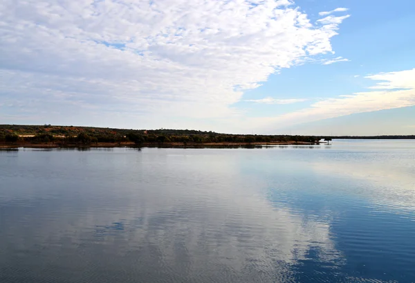 Outback Reflections, near Redbanks (top of Spencer Gulf), Port A — Stock Photo, Image