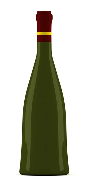 Botella vino — Foto de Stock