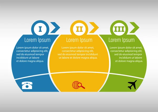 Stap voor stap — Stockvector