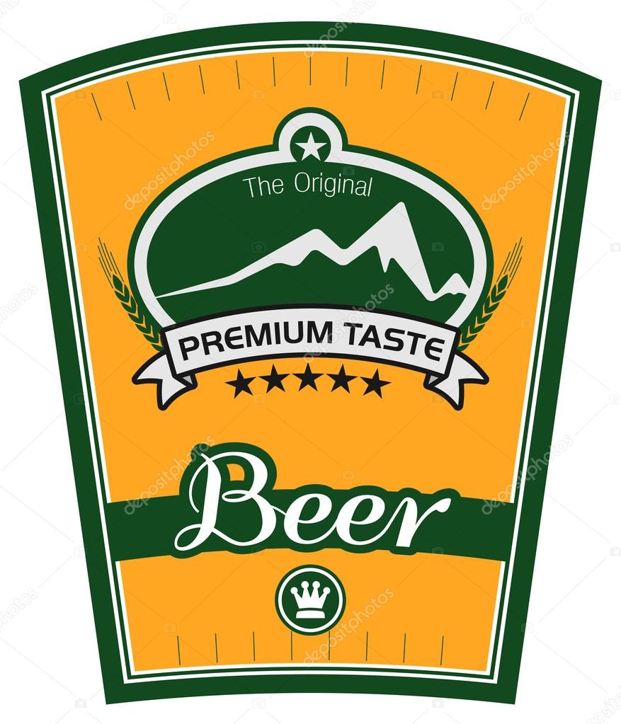 Beer label (eps8)