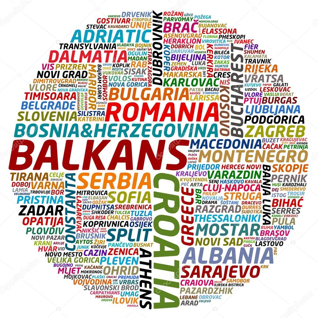 Balkans collage