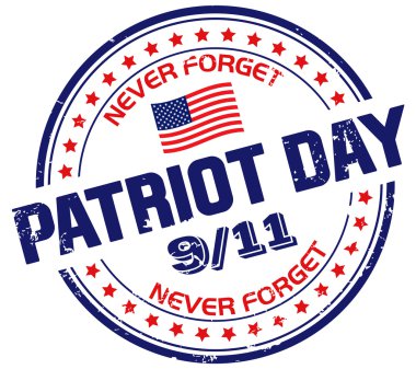 Patriot day stamp