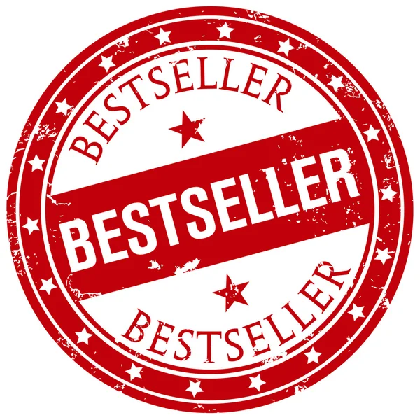 Pieczęć bestsellerem — Wektor stockowy