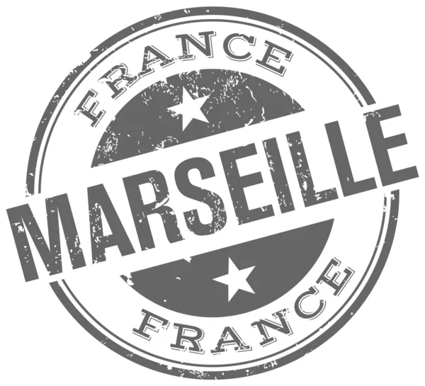 Marseille stempel — Stockvector