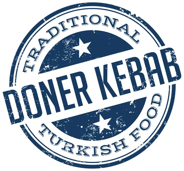 Doner kebab — Stock Vector