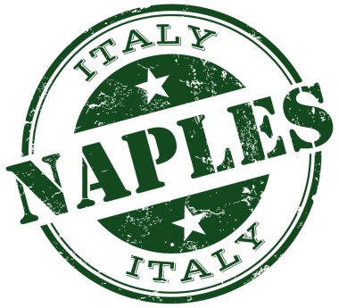 Naples stamp clipart