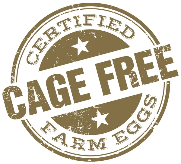 Cage timbre gratuit — Image vectorielle