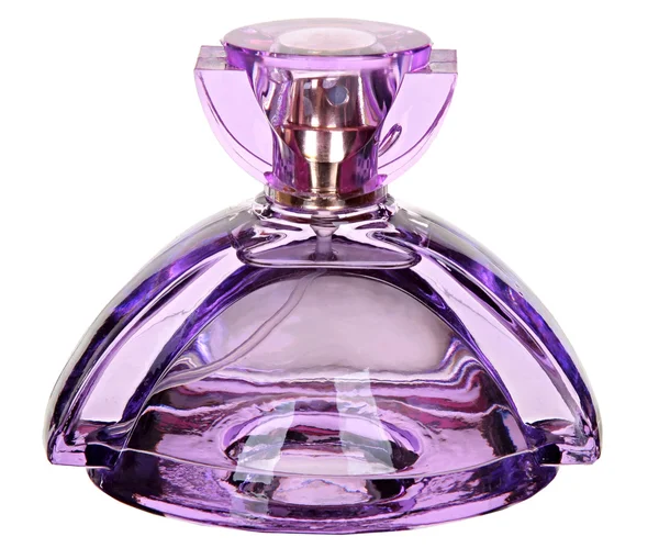 Frasco de perfume sobre fondo blanco —  Fotos de Stock