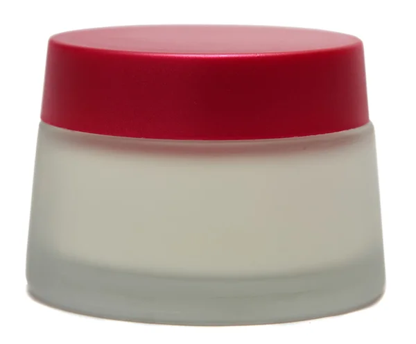 Close up de recipiente de higiene de beleza — Fotografia de Stock