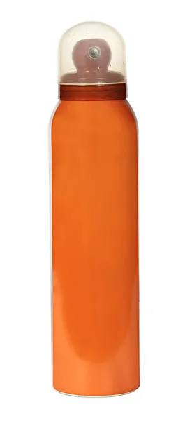 Geschlossene Kosmetik- oder Hygiene-Plastikflasche mit Gel, Flüssigseife, Lotion, Creme, Shampoo. isoliert auf weißem Hintergrund. — Stockfoto