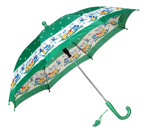 Deštník izolované na bílém pozadí — Stock fotografie