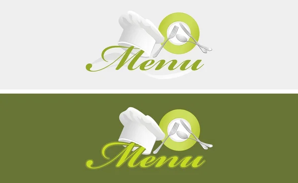 Deux modèles de menu — Image vectorielle