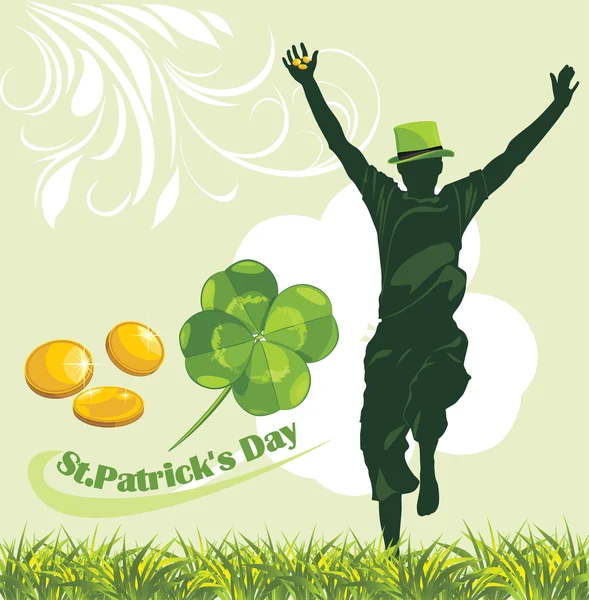 St. Patrick's Day. Holiday banner — Stock Vector