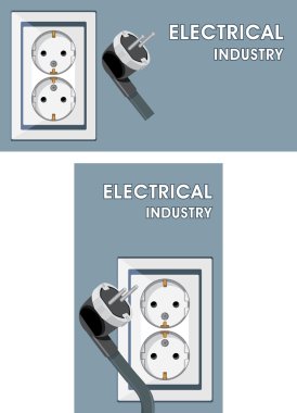 Elektrik Sanayi. iki afiş tasarımı için