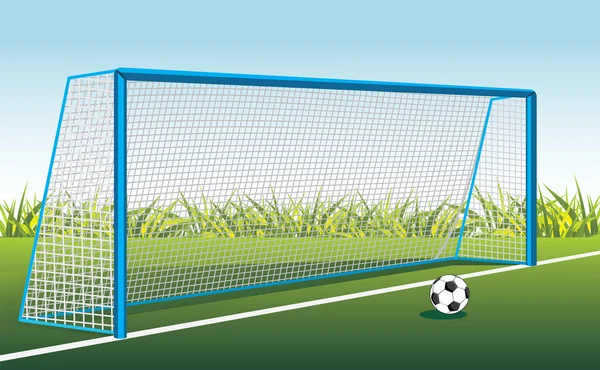 Futbol topu ve kapısı