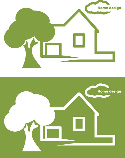 Home design. Icon for design