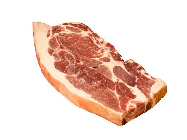 Stuk van varkensvlees. — Stockfoto