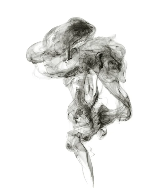 Сажі. Чорний дим . — стокове фото