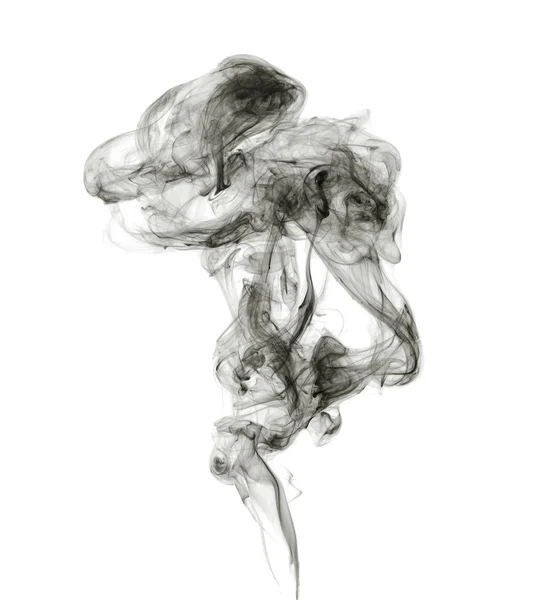 Soot. Black smoke. — Stock Photo, Image