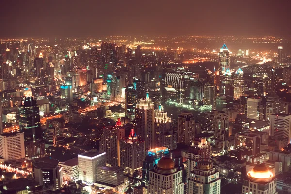 Bangkok à noite . — Fotografia de Stock