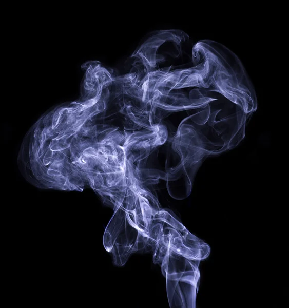 Blue smoke. — Stock Photo, Image