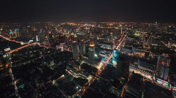 Bangkok à noite . — Fotografia de Stock