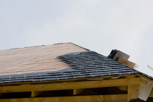 Construção de telhado — Fotografia de Stock