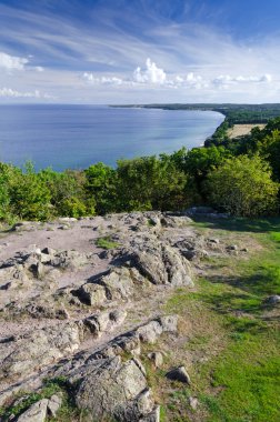 tepeden Deniz Manzaralı