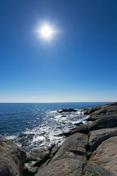 Solig svensk havet — Stockfoto