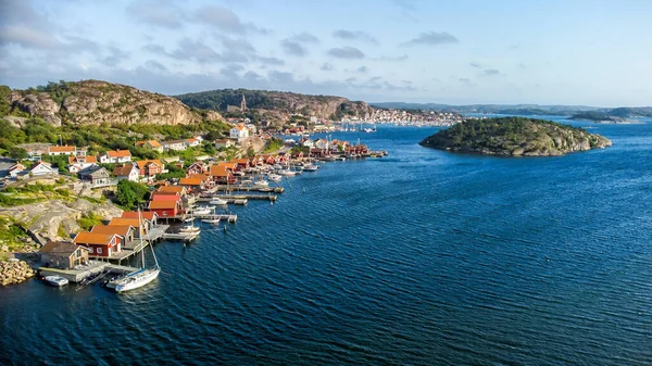 Fjallbacka Zweedse Stad Aan Westkust — Stockfoto