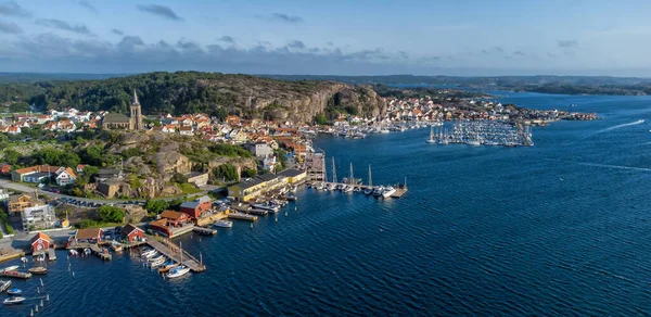 Summaer Aerial View Fjallbacka — Stock Photo, Image