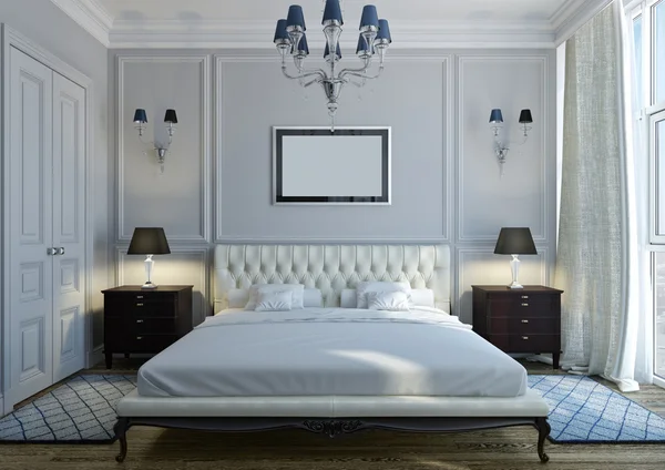 古典的な寝室 — ストック写真