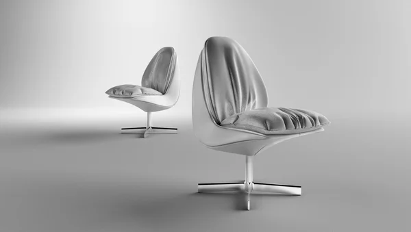 Gray armchair — Stock Photo, Image