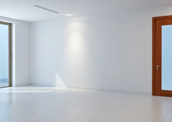 Белый зал — стоковое фото