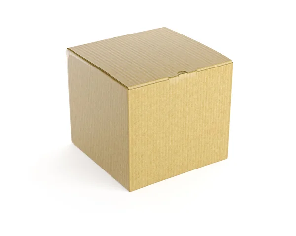 Brown box. — Stock Photo, Image