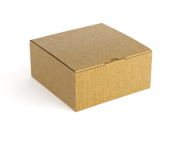 Caja marrón . — Foto de Stock