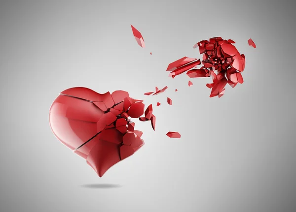 Broken heart — Stock Photo, Image