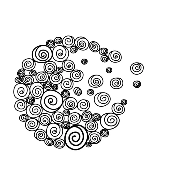 Spiralen — Stockvector