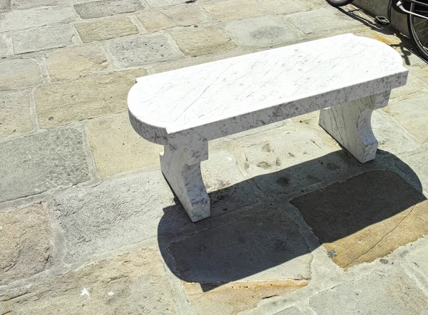 Marble bench — Stock Photo, Image