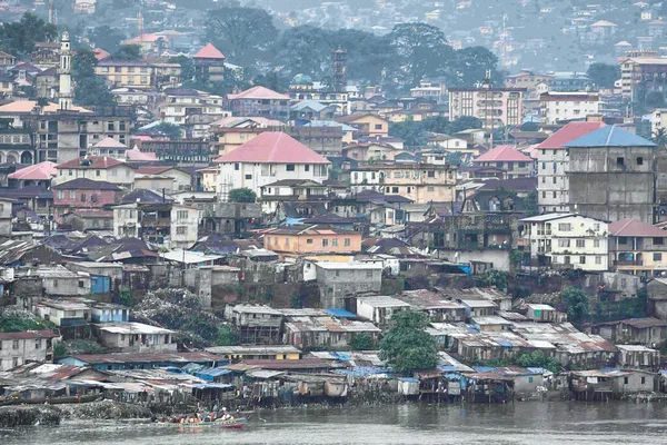 Harbour Freetown Sierra Leon — Stock Photo, Image