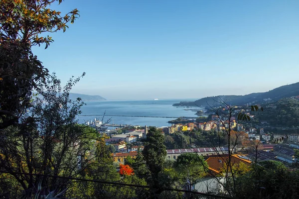 Vista Aérea Spezia Una Hermosa Ciudad Italia — Foto de Stock