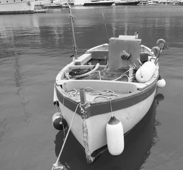 Bateau Pêche Dans Port Grazie Spezia Italie — Photo