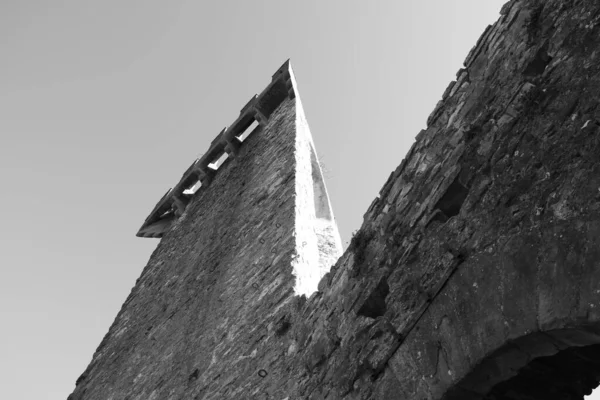 Torre Dell Orologio Passignano Sul Trasimeno Piccolo Paese Sull Omonimo — Foto Stock