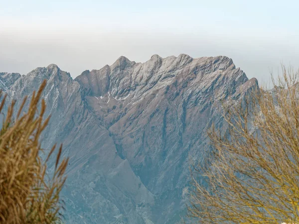 View Apuan Alps Summer Time Italy — Stock Photo, Image