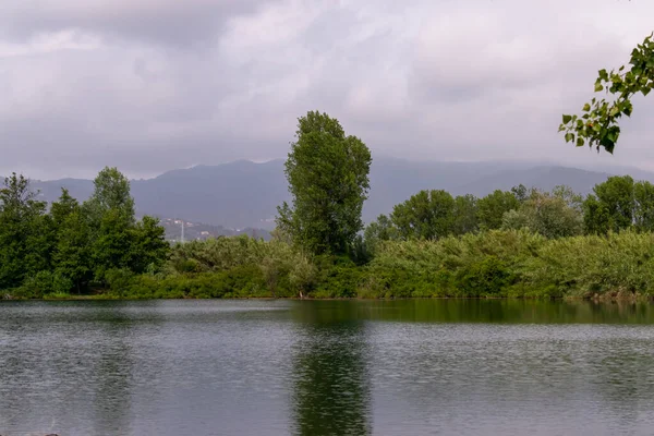 Bozzi Saudini Ein Kleiner See Sarzana Bei Spezia — Stockfoto