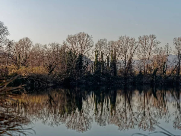 Bozzi Saudini Ein Kleiner See Sarzana Bei Spezia — Stockfoto