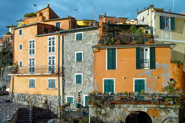 Detail Von Tellaro Ein Sehr Schöner Ort Italien — Stockfoto